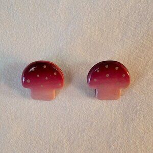Mushroom Earrings